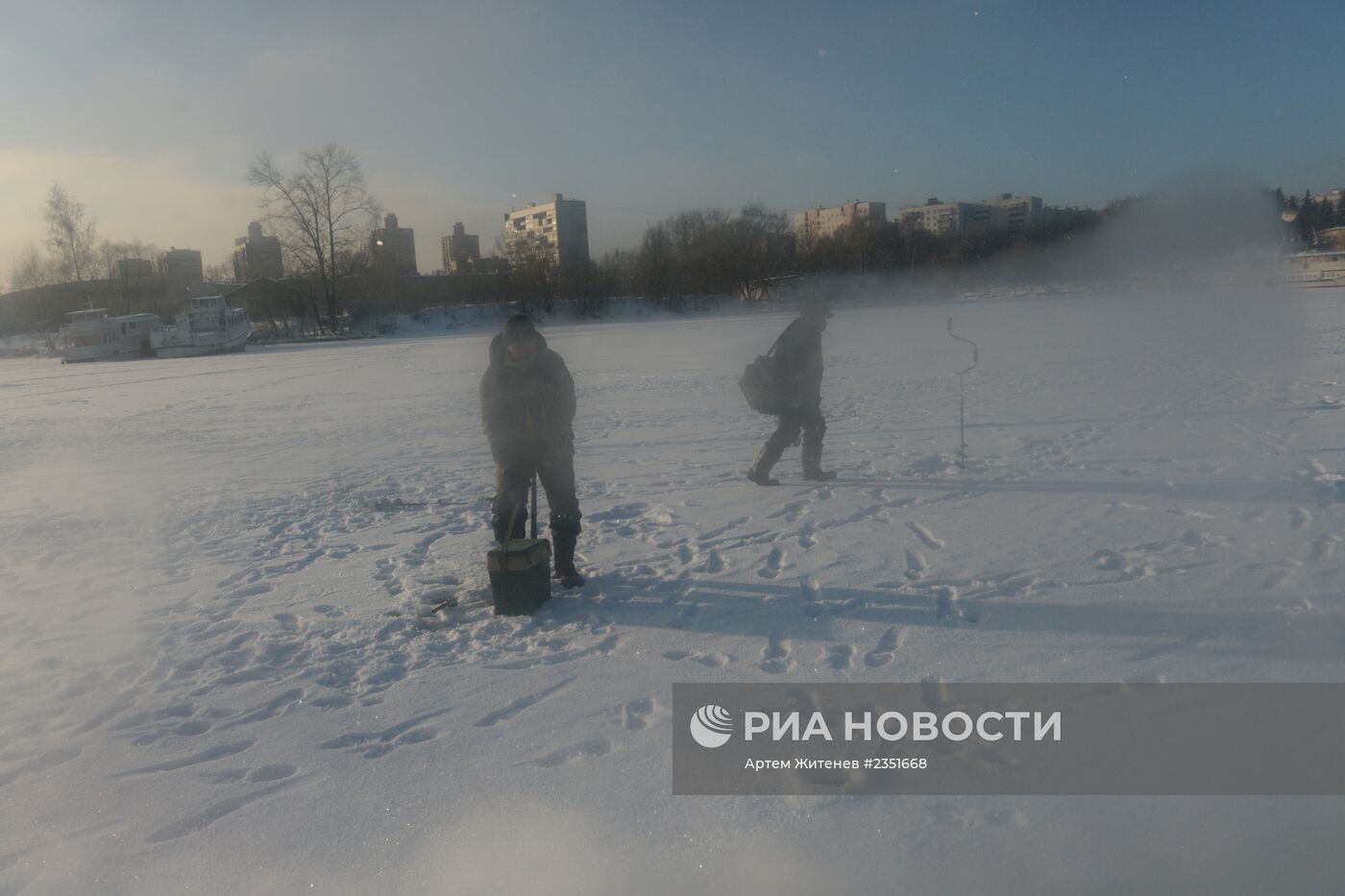 Рейд сотрудников МЧС по местам рыбной ловли