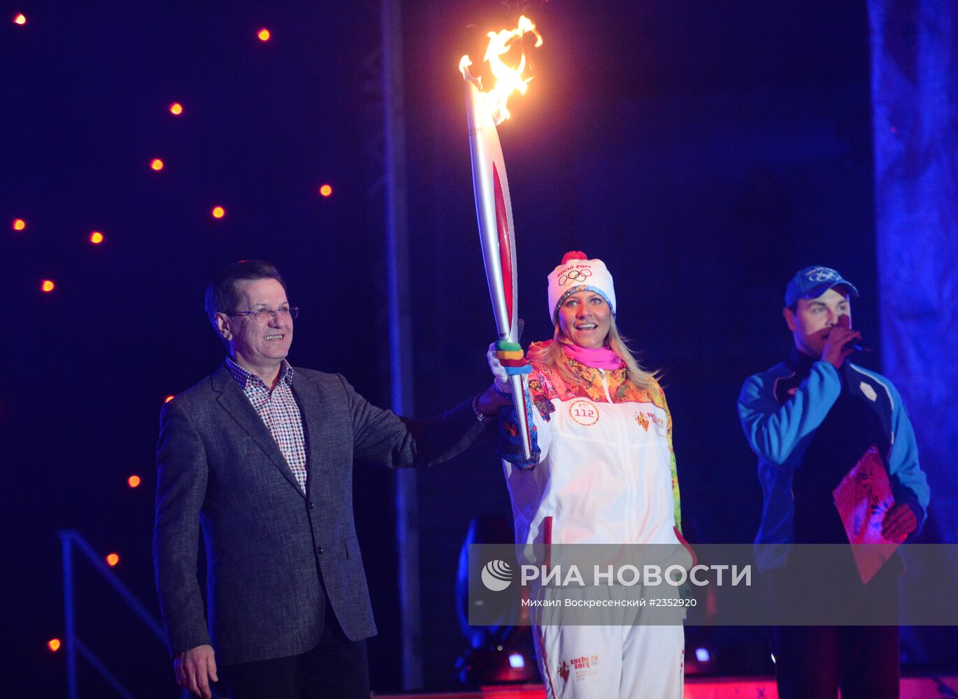 Эстафета Олимпийского огня. Астрахань