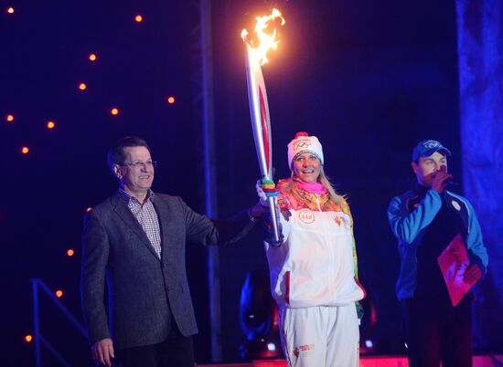 Эстафета Олимпийского огня. Астрахань
