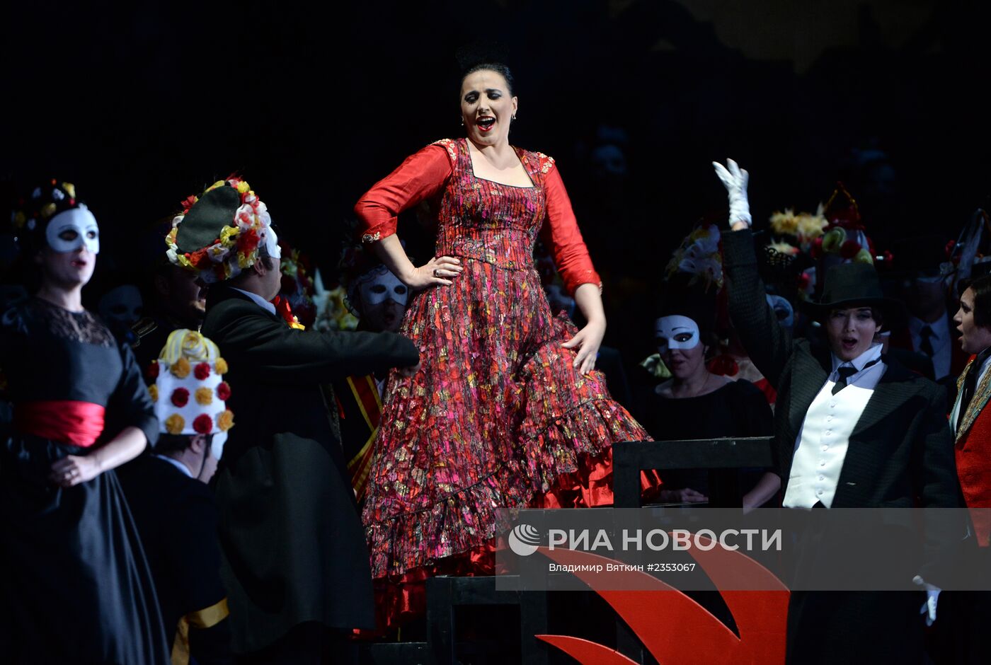 Опера "Дон Кихот" в рамках фестиваля "Золотая маска"