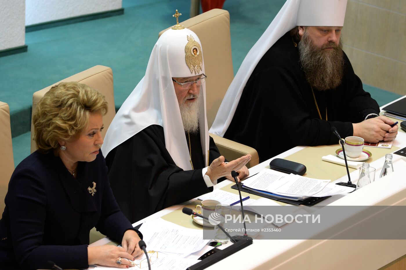 Рождественские парламентские слушания с участием Патриарха Кирилла