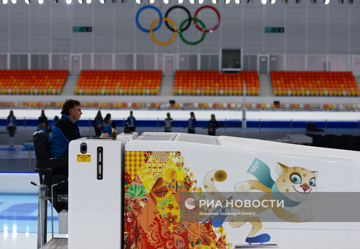 Олимпиада 2014. Конькобежный спорт. Тренировки
