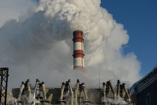 Морозы в России