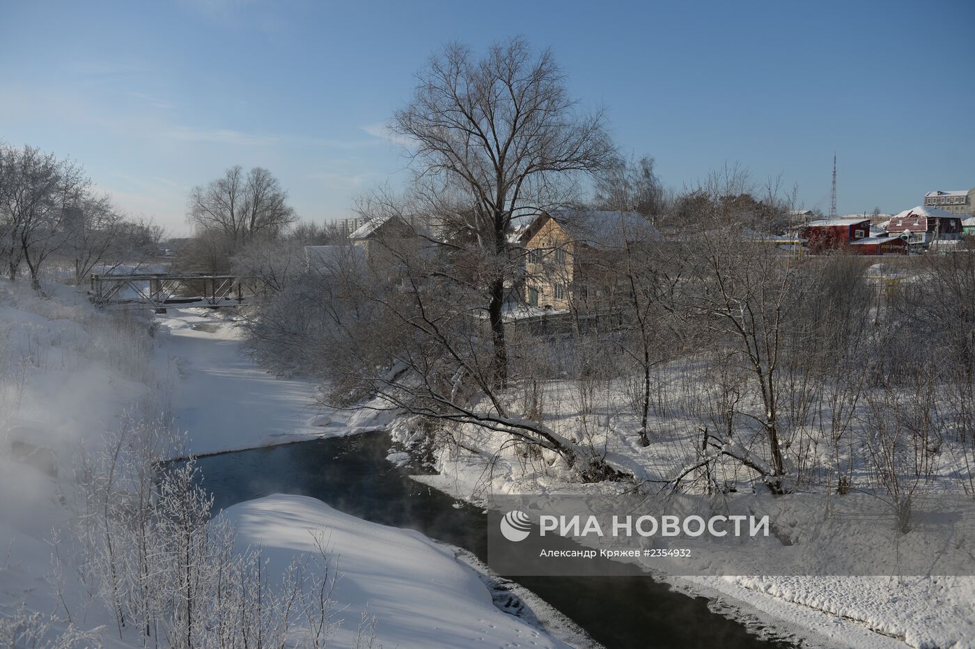 Морозы в России