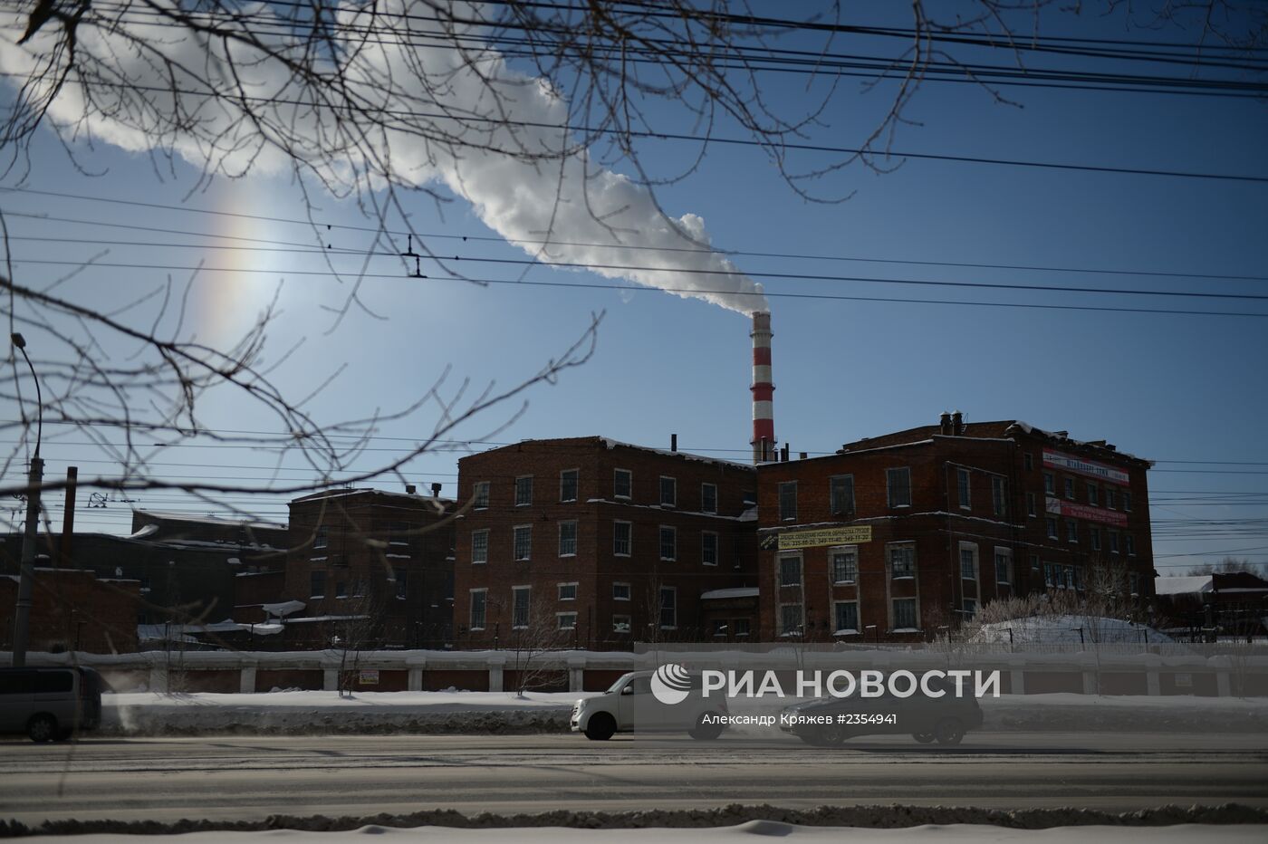 Морозы в России