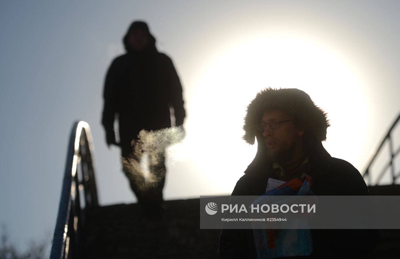 Морозы в России