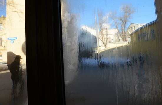 Морозы в России