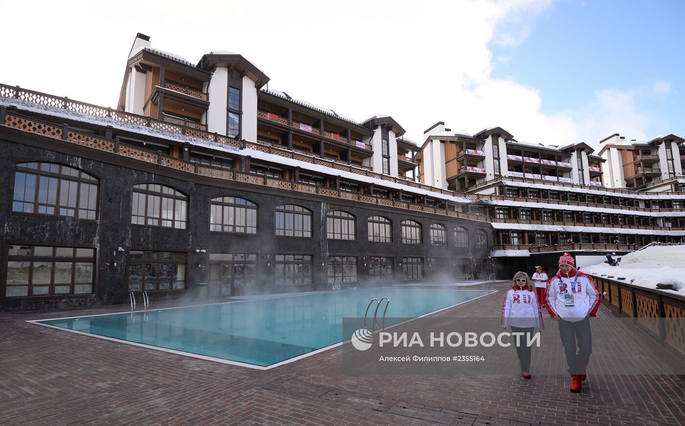 Дополнительная горная Олимпийская деревня в Красной Поляне