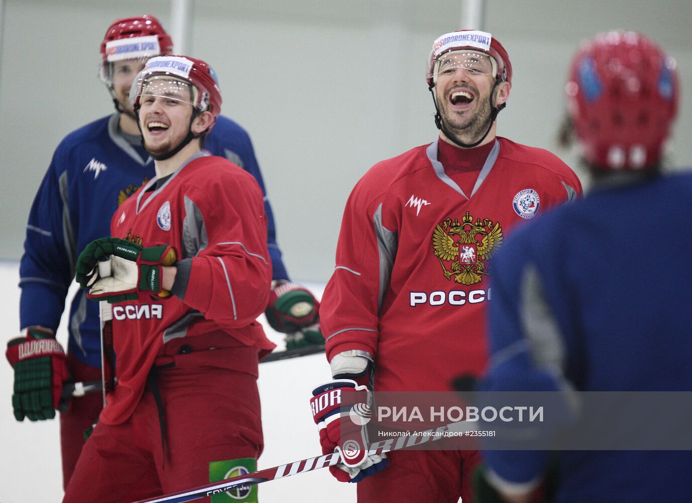 Хоккей. Тренировочный сбор олимпийской команды России