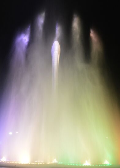 В Олимпийском парке в Сочи на репетиции открытия XXII Олимпийских зимних игр