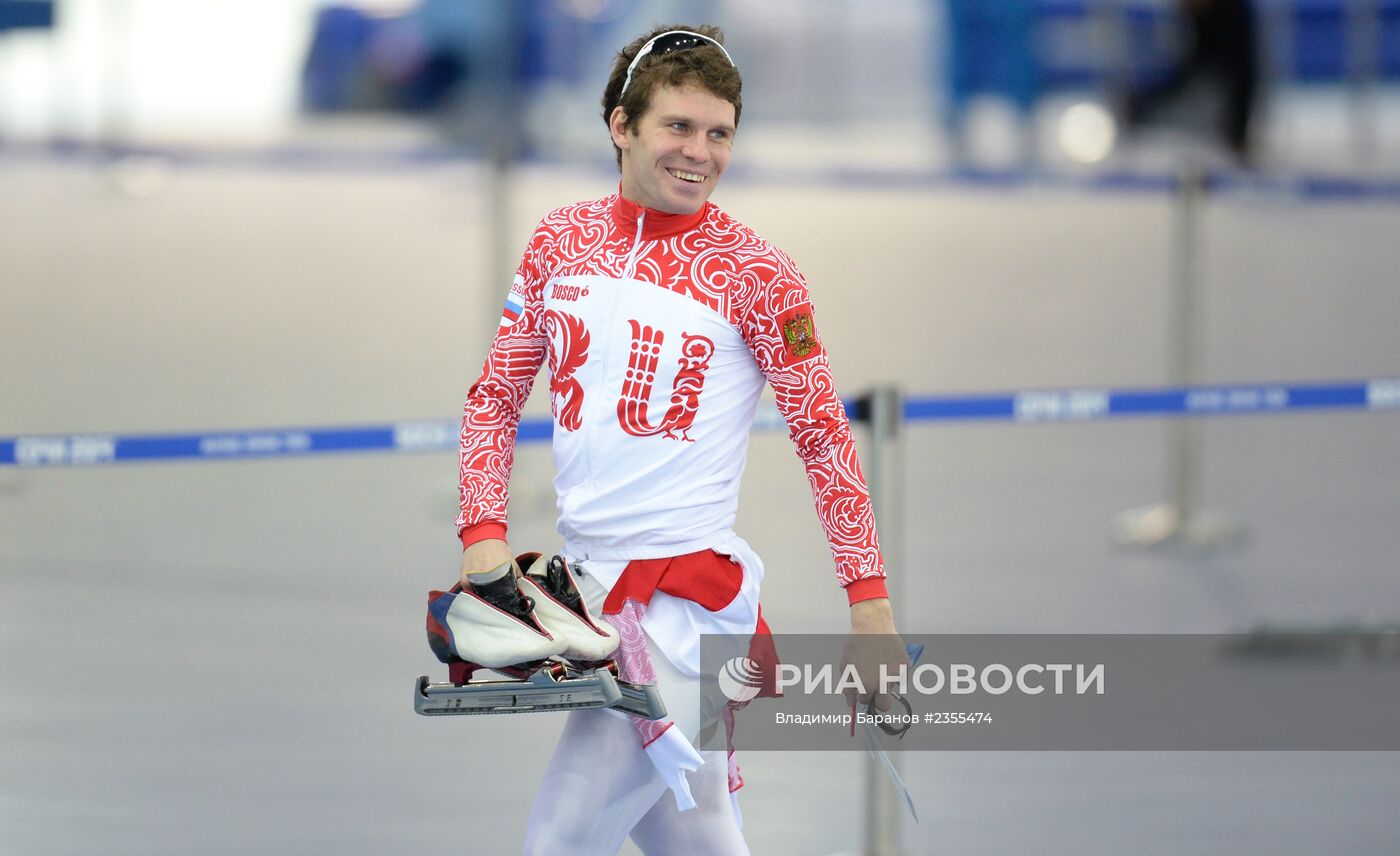 Олимпиада 2014. Конькобежный спорт. Тренировки