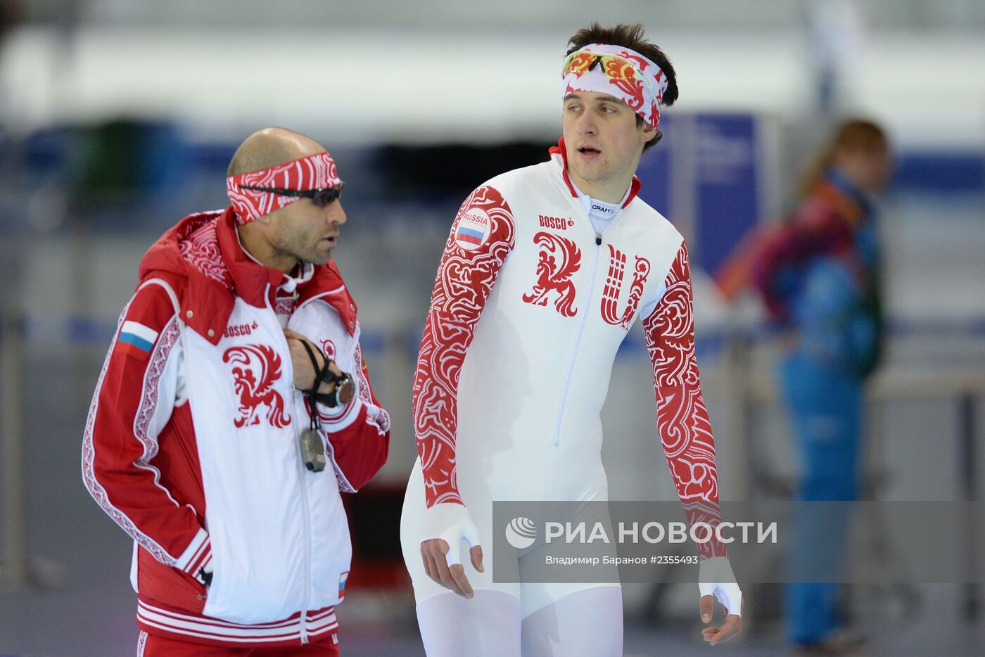 Олимпиада 2014. Конькобежный спорт. Тренировки