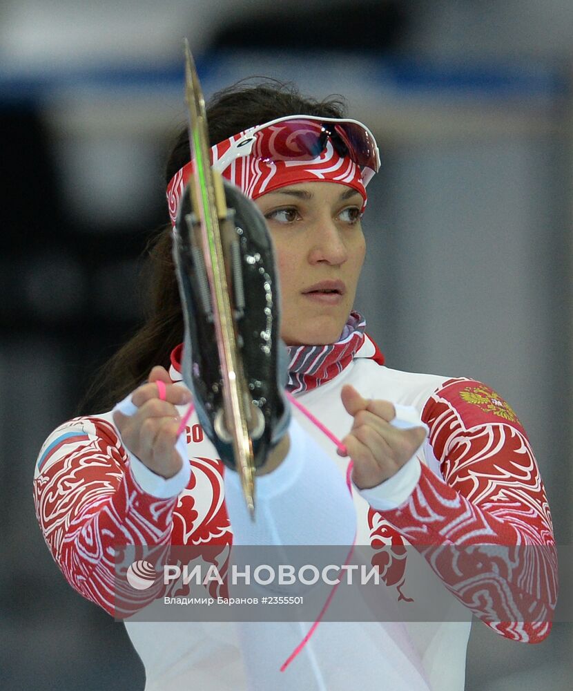 Олимпиада 2014. Конькобежный спорт. Тренировки