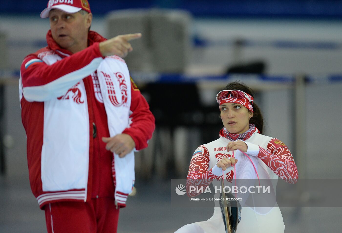 Олимпиада 2014. Конькобежный спорт. Тренировки