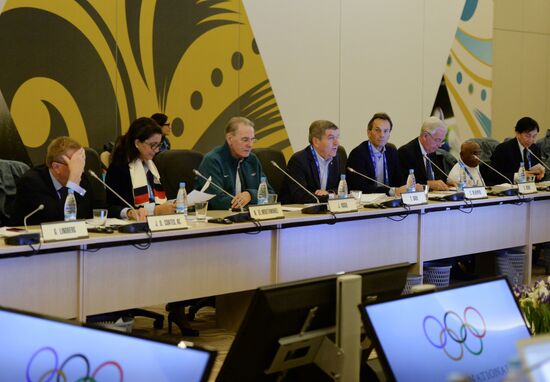 Совместное заседание исполкома и комиссии атлетов МОК