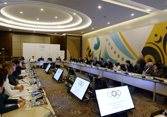 Совместное заседание исполкома и комиссии атлетов МОК