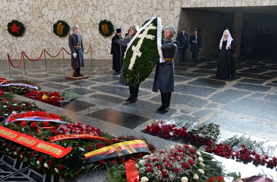 Рабочая поездка патриарха Московского и всея Руси Кирилла в Волгоград