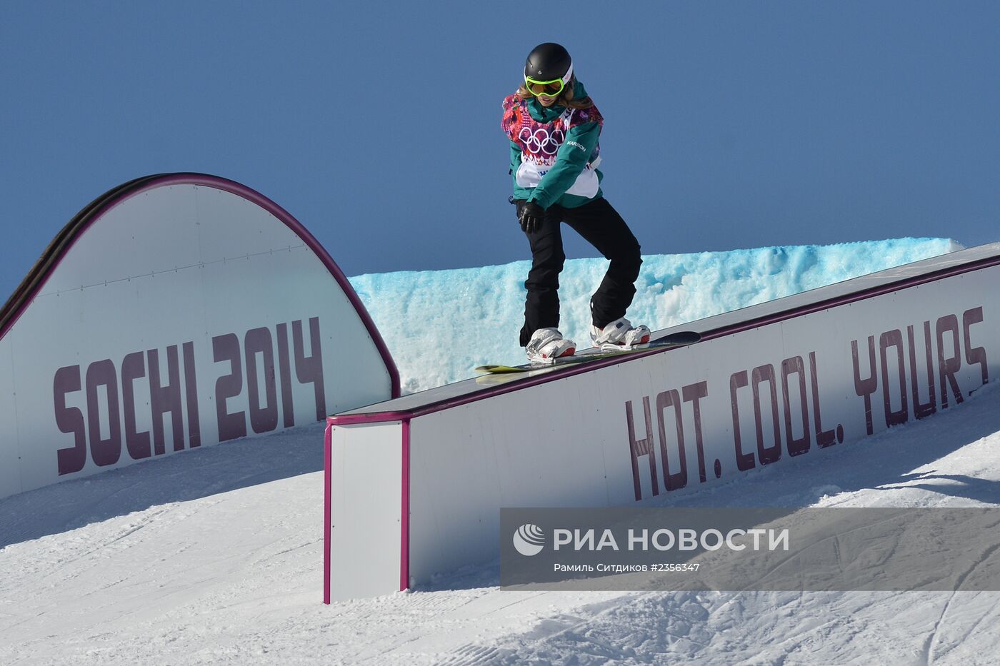 Олимпиада 2014. Сноуборд. Слоупстайл. Тренировки