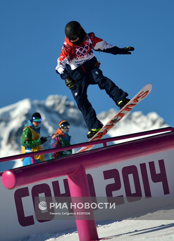 Олимпиада 2014. Сноуборд. Слоупстайл. Тренировки