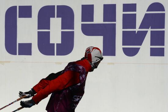 Олимпиада 2014. Лыжные гонки. Тренировки