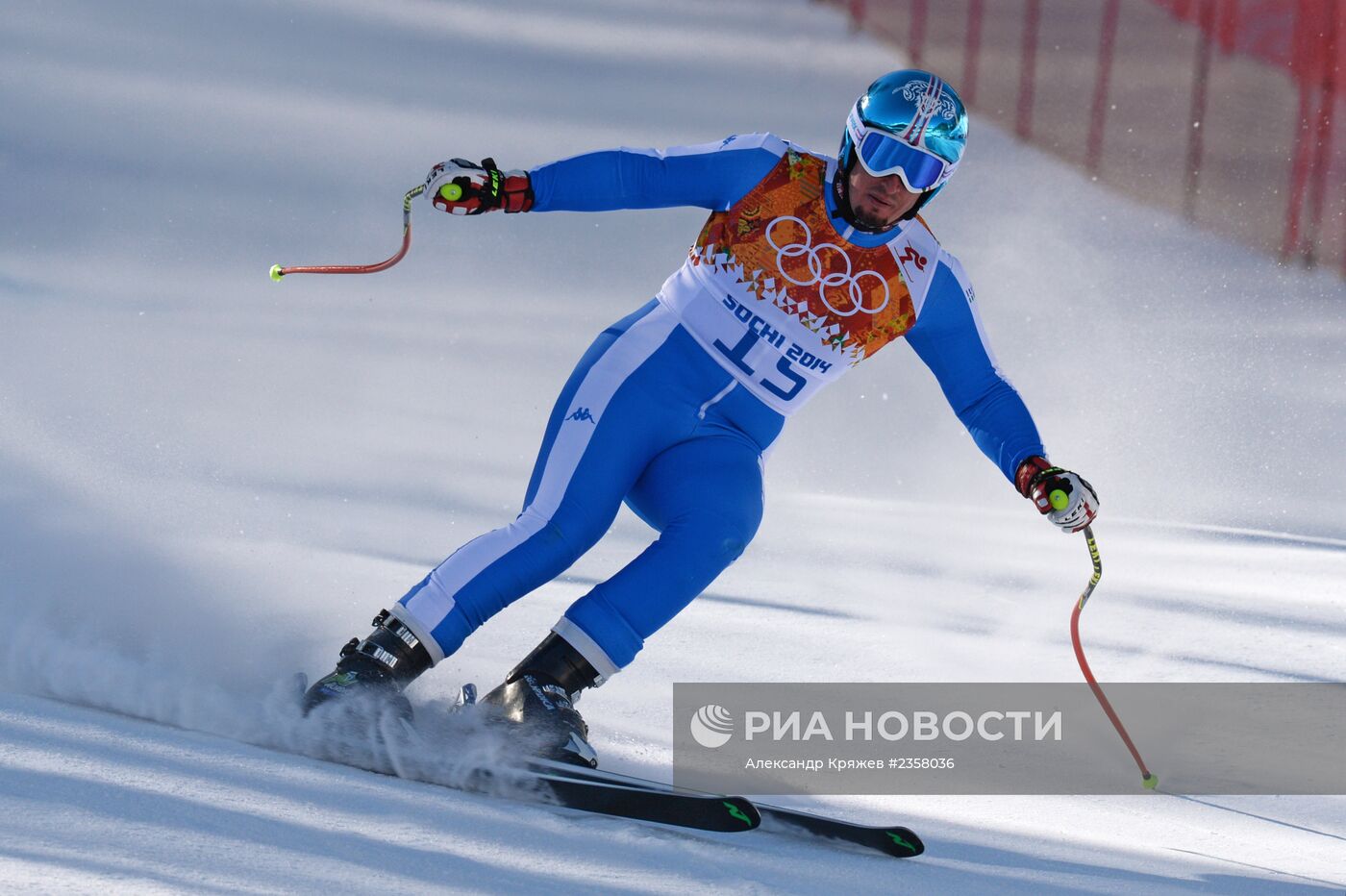 Олимпиада 2014. Горнолыжный спорт. Тренировки