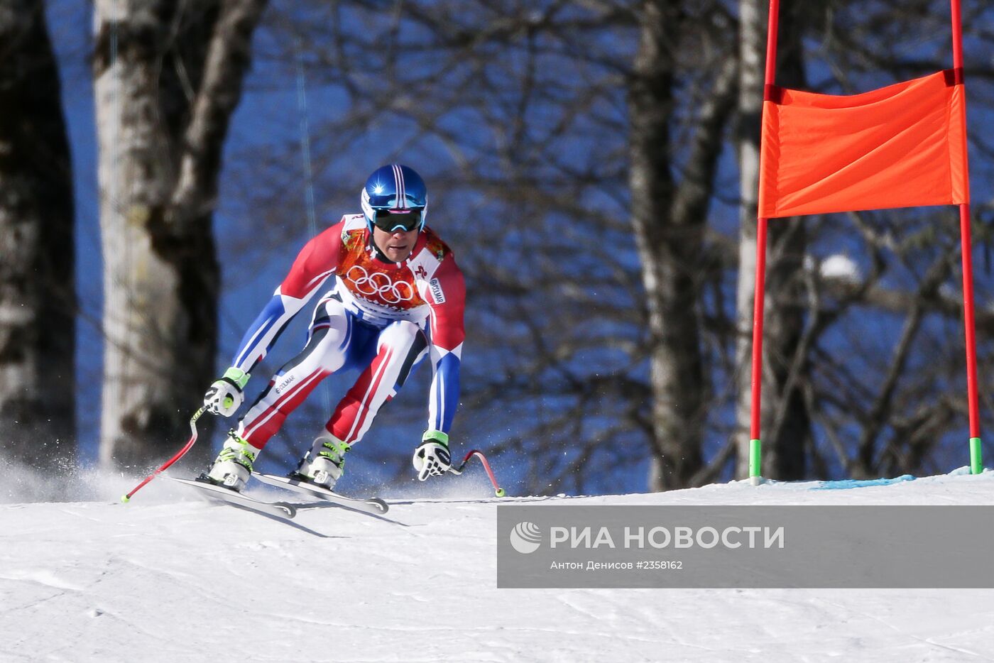 Олимпиада 2014. Горнолыжный спорт. Тренировки