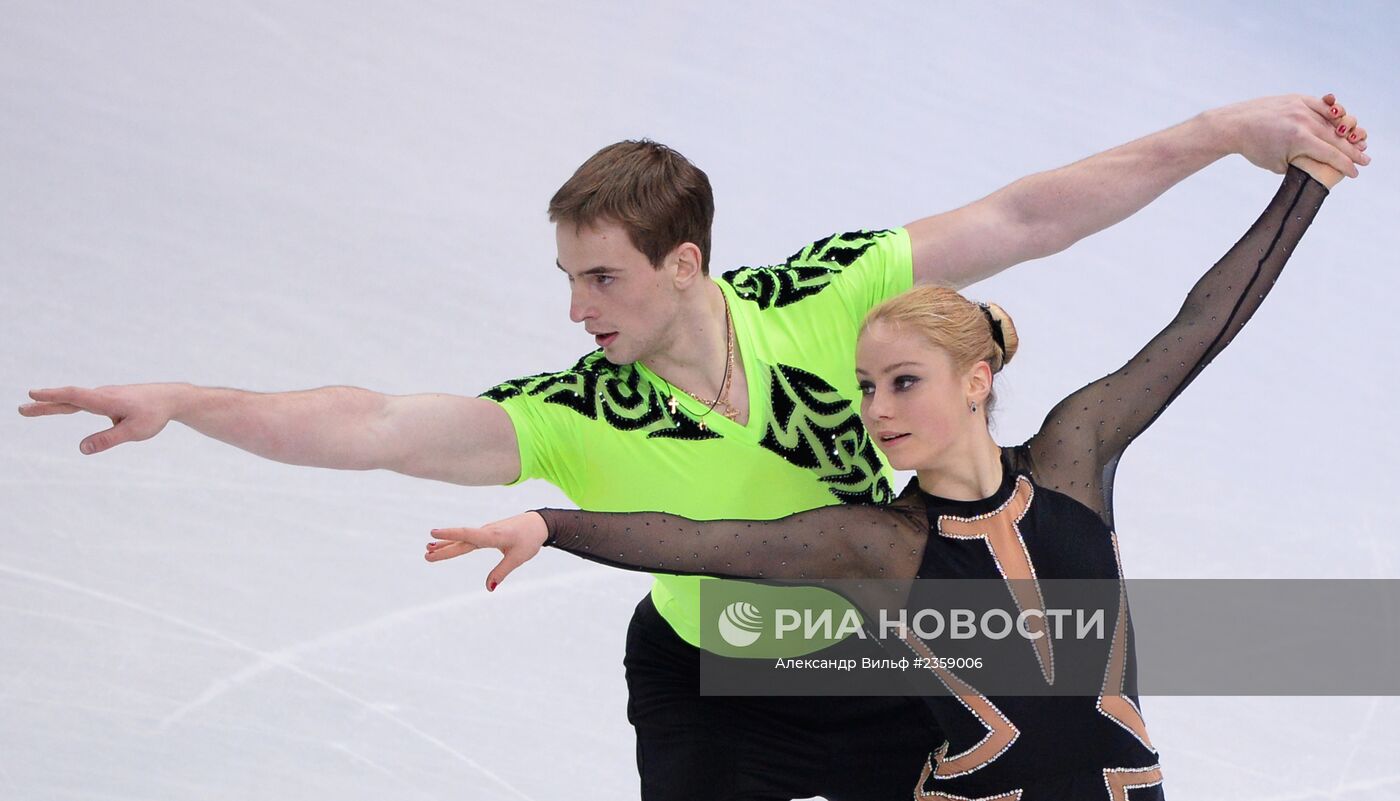 Олимпиада 2014. Фигурное катание. Команды. Пары. Короткая программа
