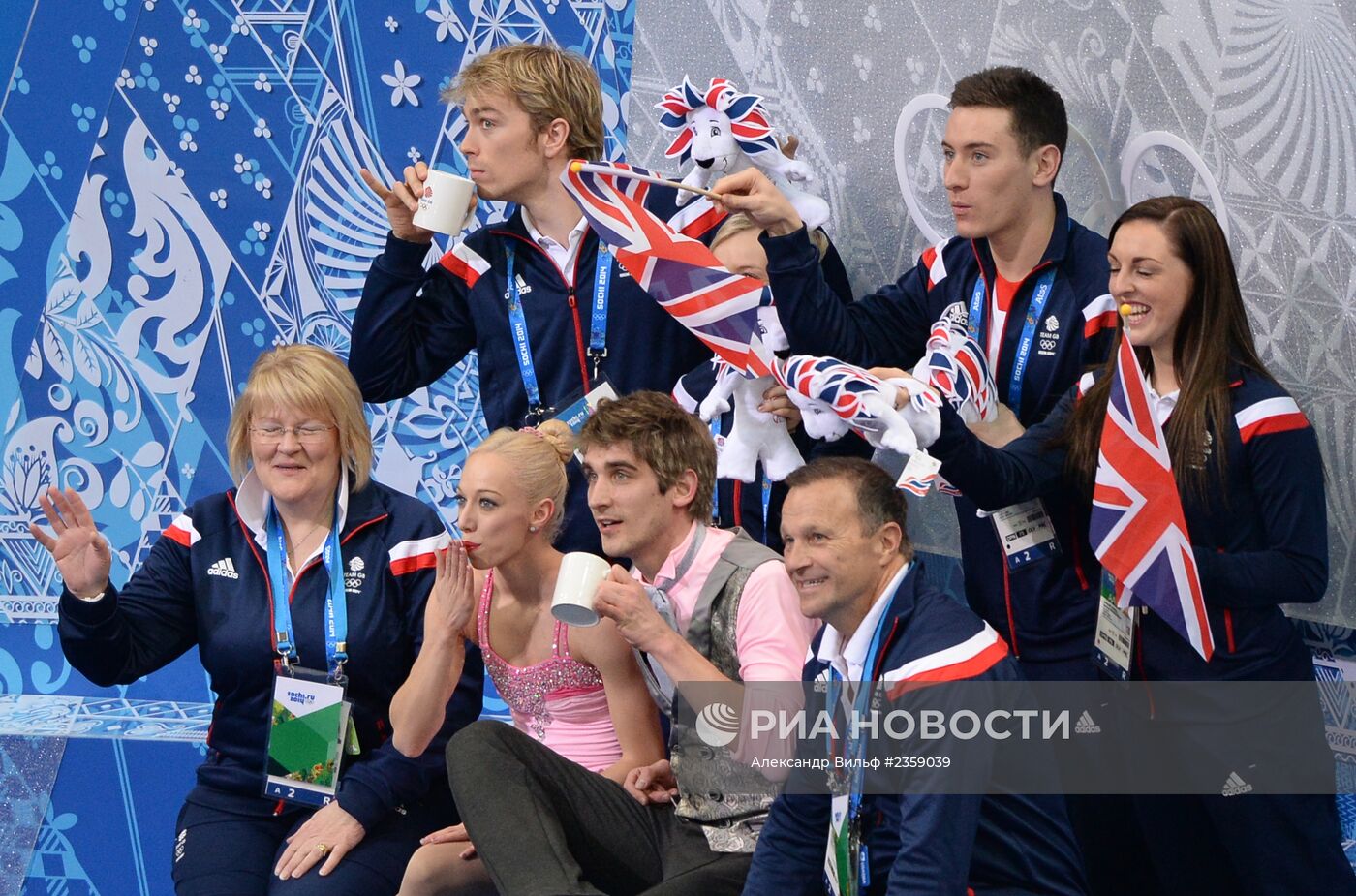 Олимпиада 2014. Фигурное катание. Команды. Пары. Короткая программа