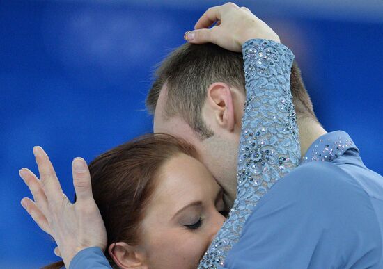 Олимпиада 2014. Фигурное катание. Команды. Пары. Короткая программа