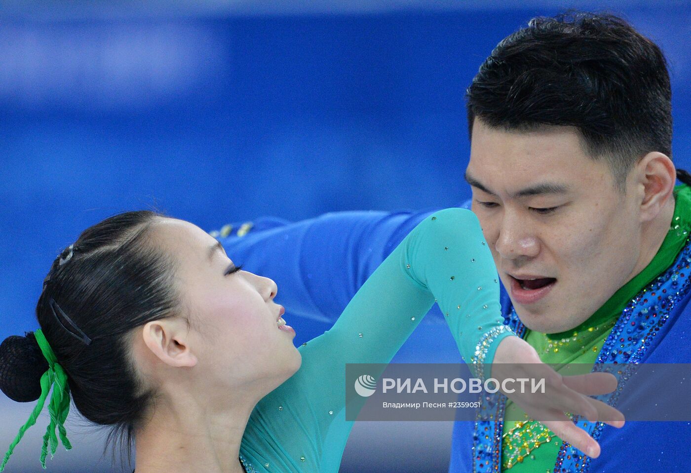 Олимпиада 2014. Фигурное катание. Команды. Пары. Короткая программа