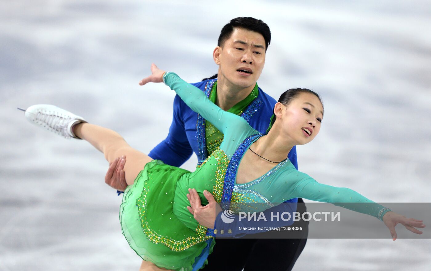 Олимпиада 2014. Фигурное катание. Команды. Пары. Короткая программа