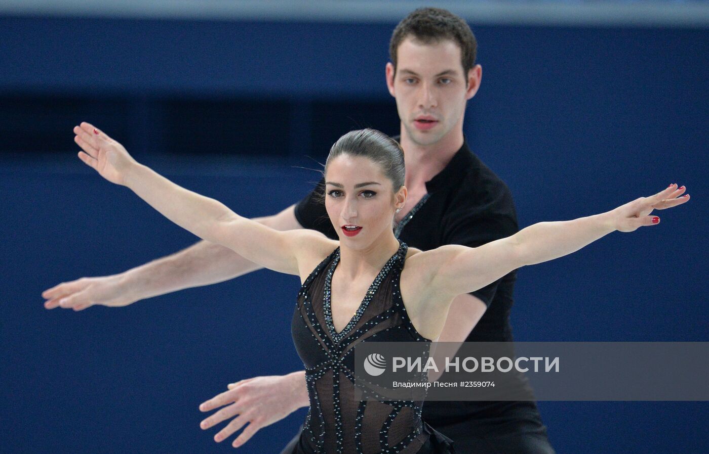 Олимпиада 2014. Фигурное катание. Команды. Пары. Короткая программа