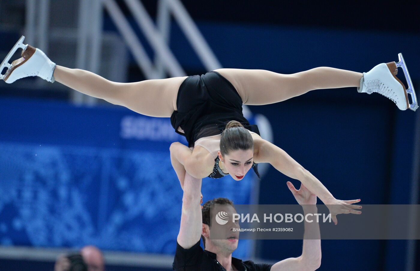 Олимпиада 2014. Фигурное катание. Команды. Пары. Короткая программа