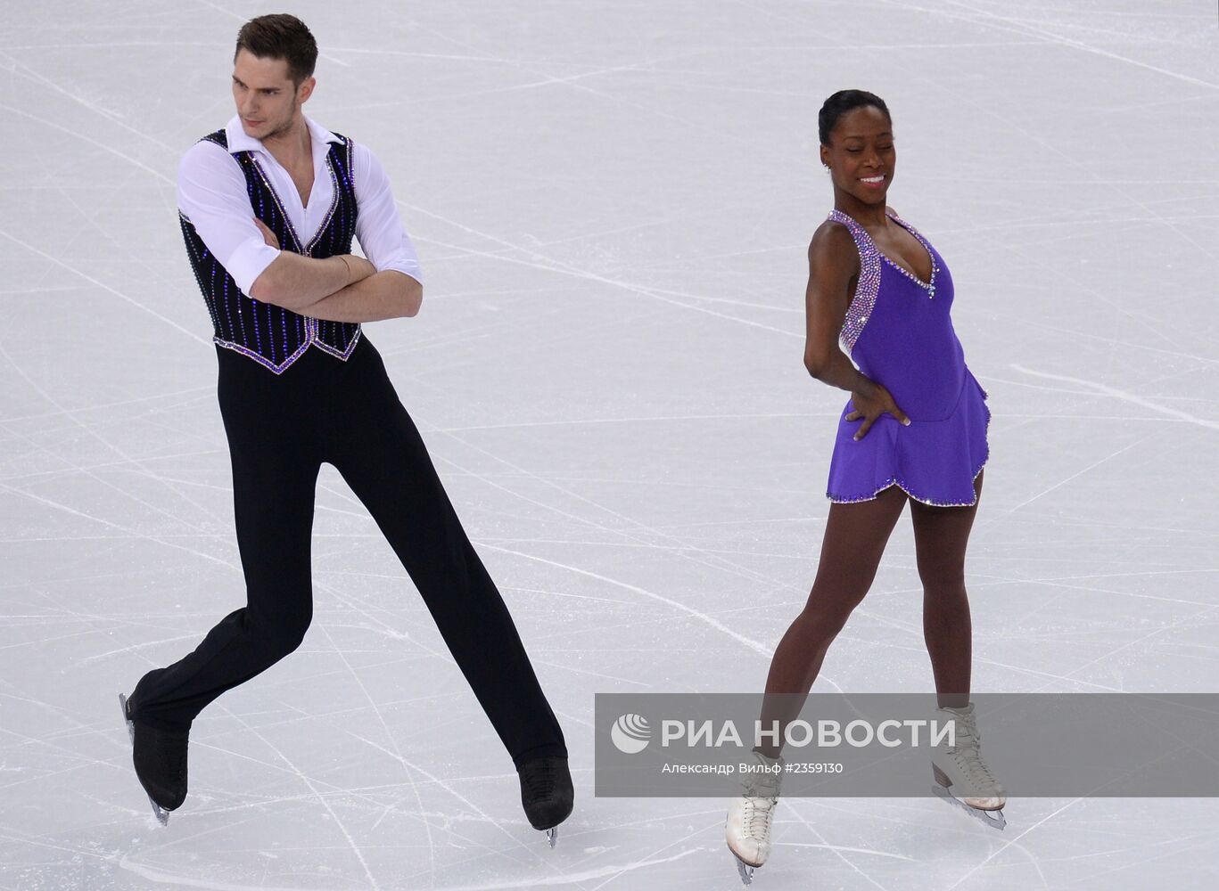 Олимпиада 2014. Фигурное катание. Команды. Пары. Короткая программа