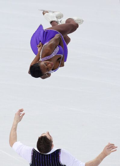 Олимпиада 2014. Фигурное катание. Команды. Пары. Короткая программа