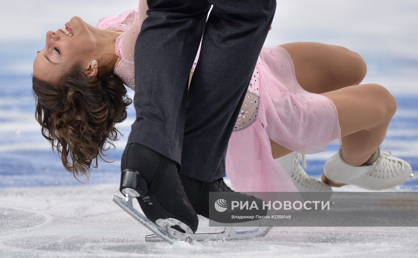 Олимпиада 2014. Фигурное катание. Команды. Пары. Короткая программа