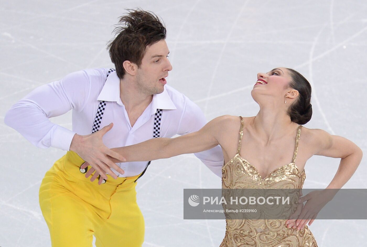 Олимпиада 2014. Фигурное катание. Команды. Пары. Короткая программа