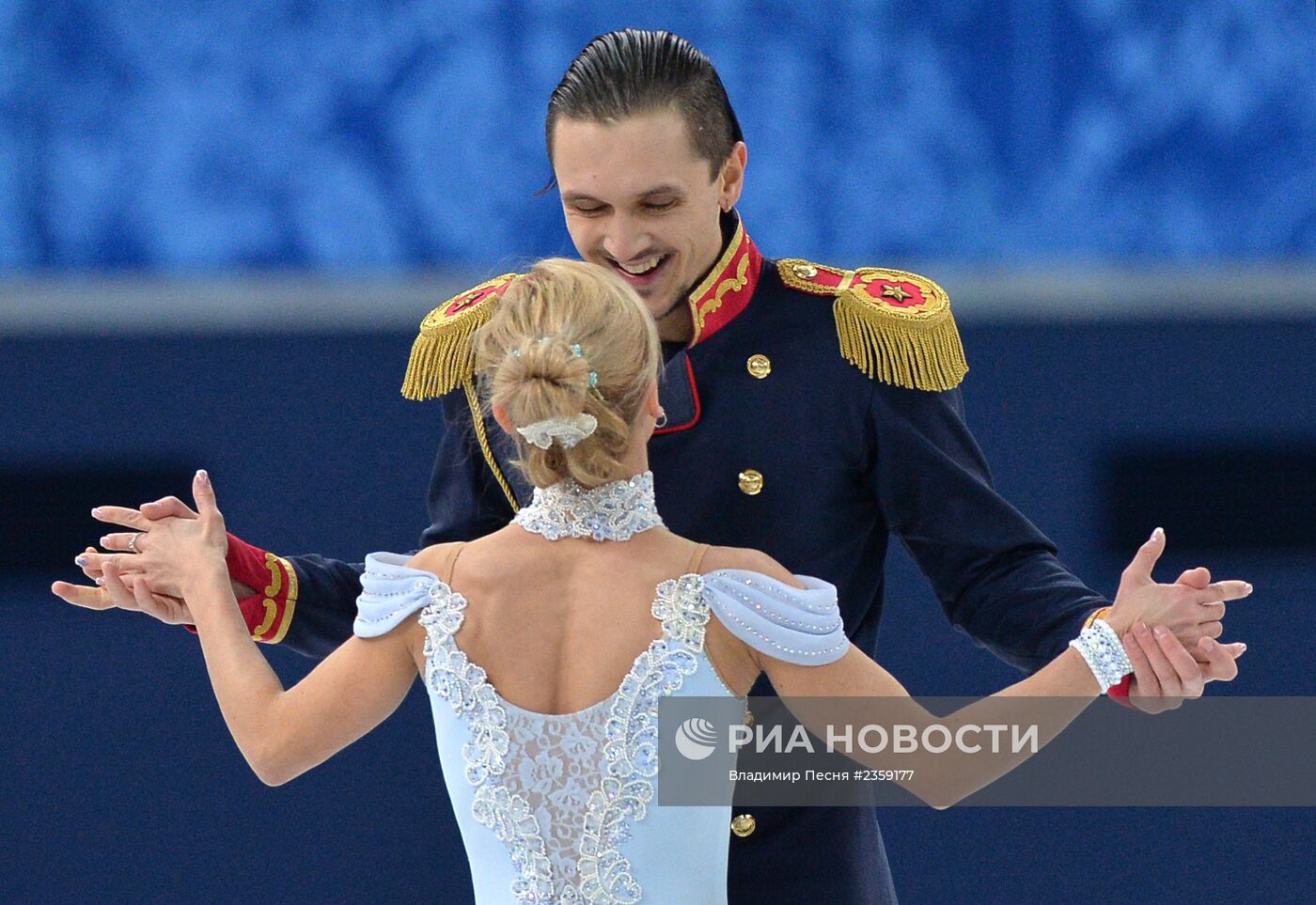 Олимпиада 2014. Фигурное катание. Команды. Пары. Короткая программа