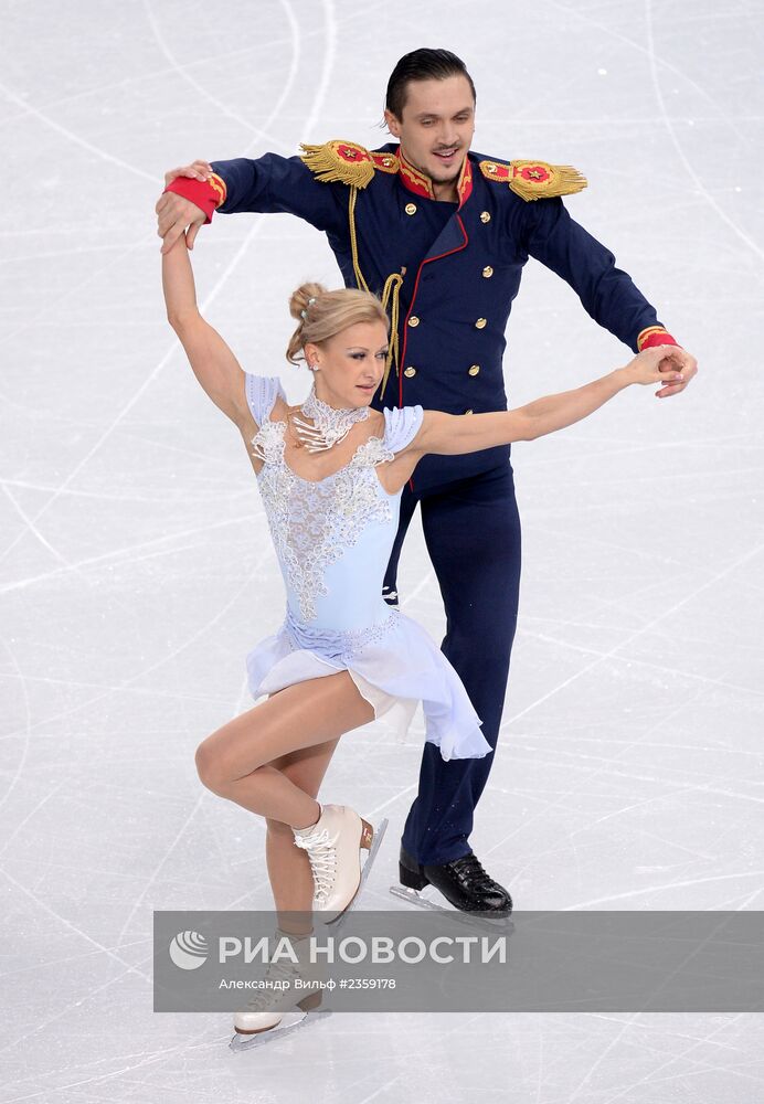 Олимпиада 2014. Фигурное катание. Команды. Пары. Короткая программа