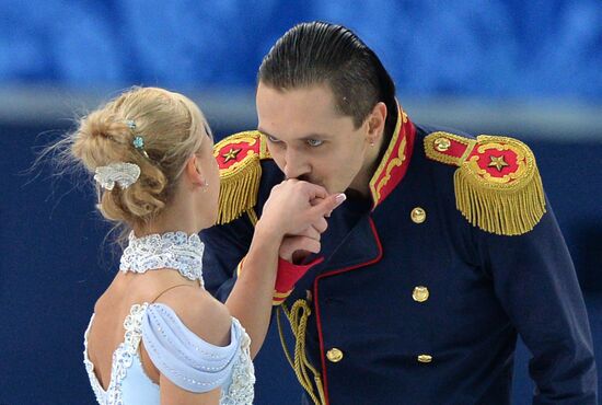 Олимпиада 2014. Фигурное катание. Команды. Пары. Короткая программа
