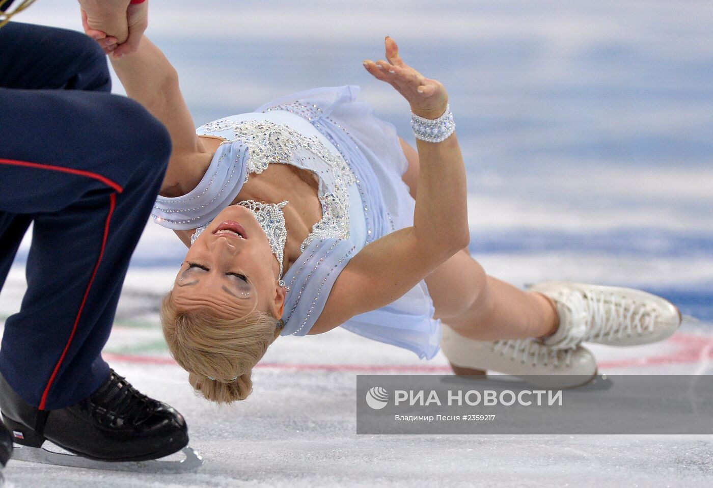 Олимпиада 2014. Фигурное катание. Команды. Пары. Короткая программа