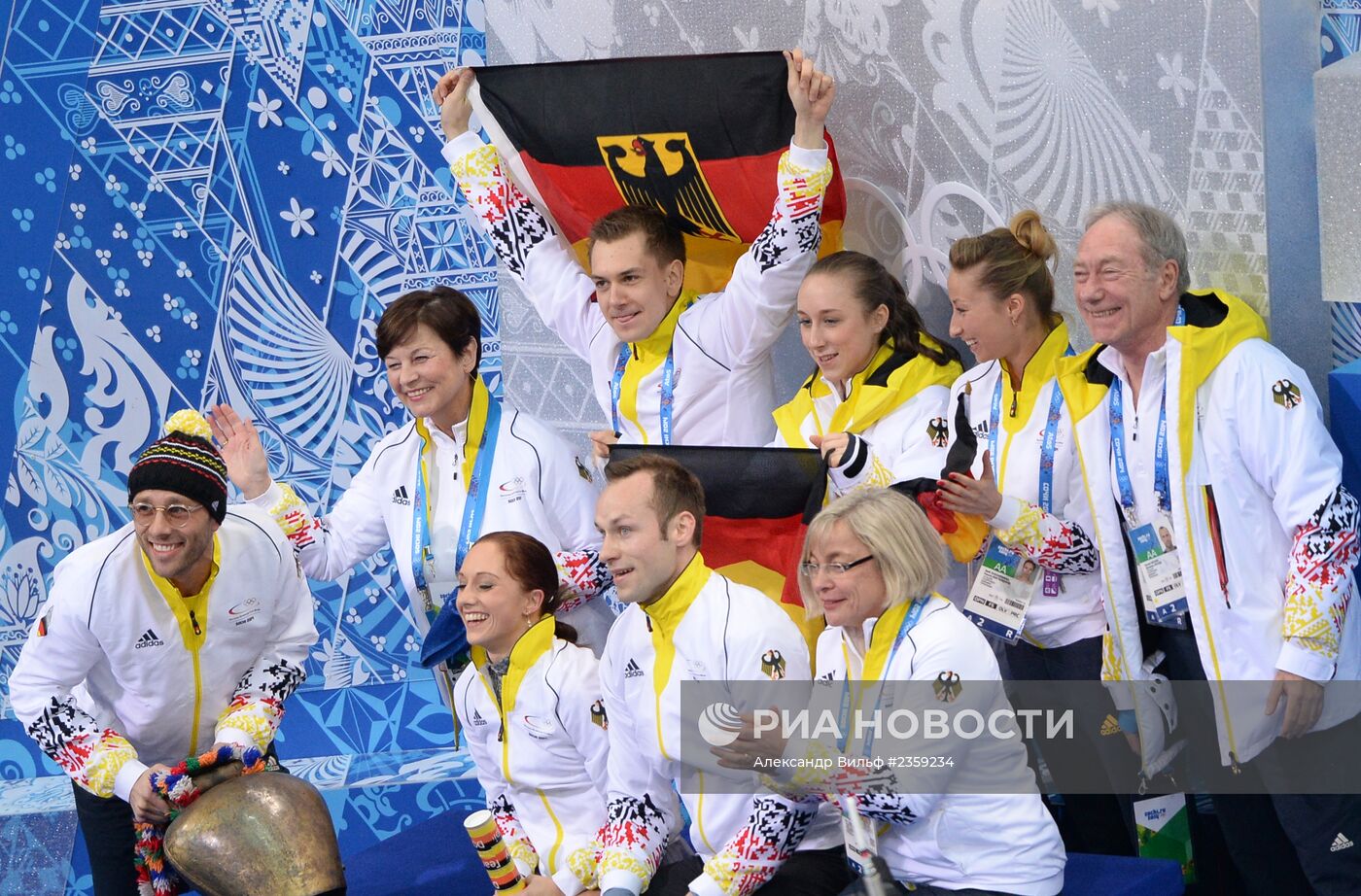 Олимпиада 2014. Фигурное катание. Команды. Пары. Короткая программа