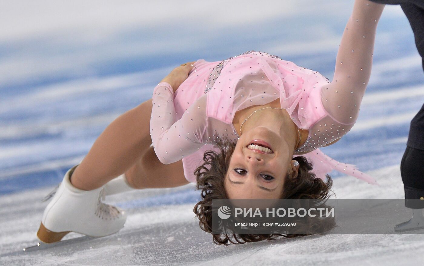 Олимпиада 2014. Фигурное катание. Команды. Пары. Короткая программа