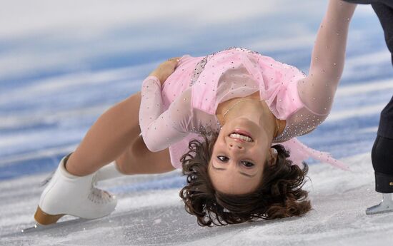 Олимпиада 2014. Фигурное катание. Команды. Пары. Короткая программа