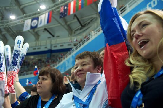 Олимпиада 2014. Фигурное катание. Команды. Пары. Короткая программа