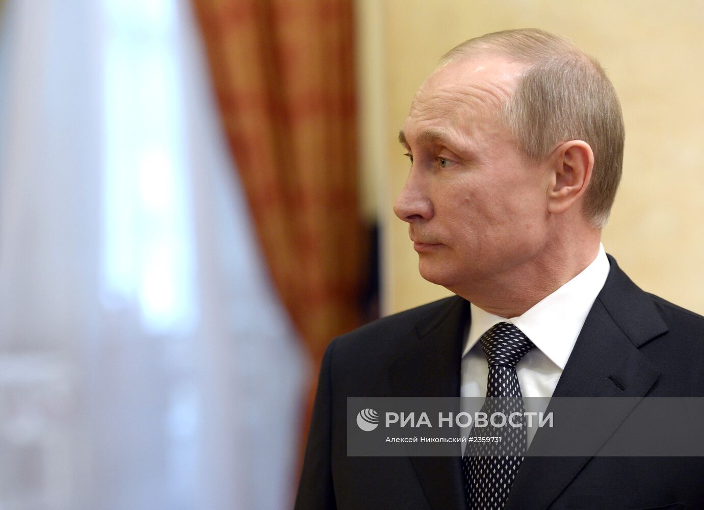 Прием президента РФ В.Путина в честь высокопоставленных гостей Олимпиады 2014