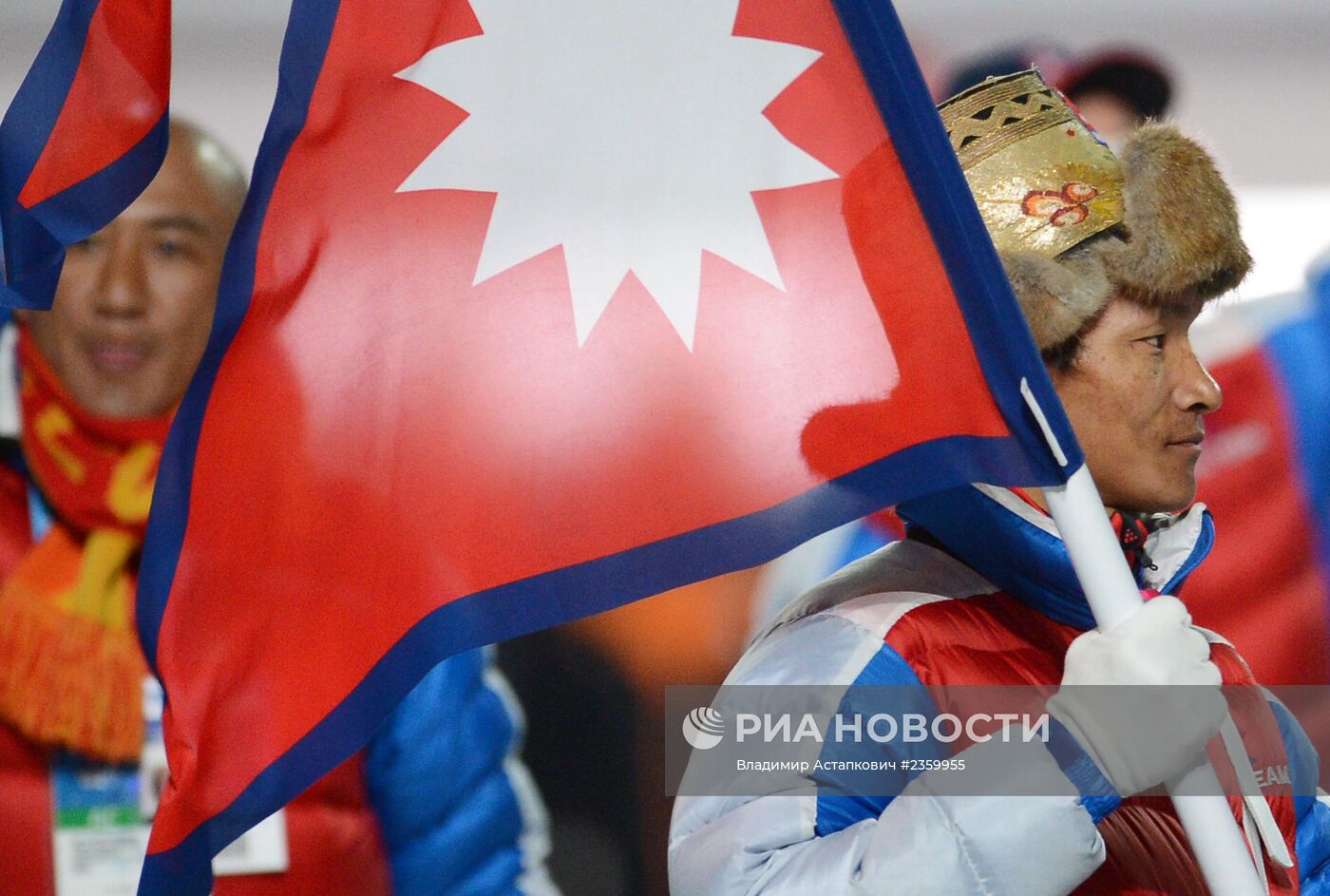 Церемония открытия XXII зимних Олимпийских игр