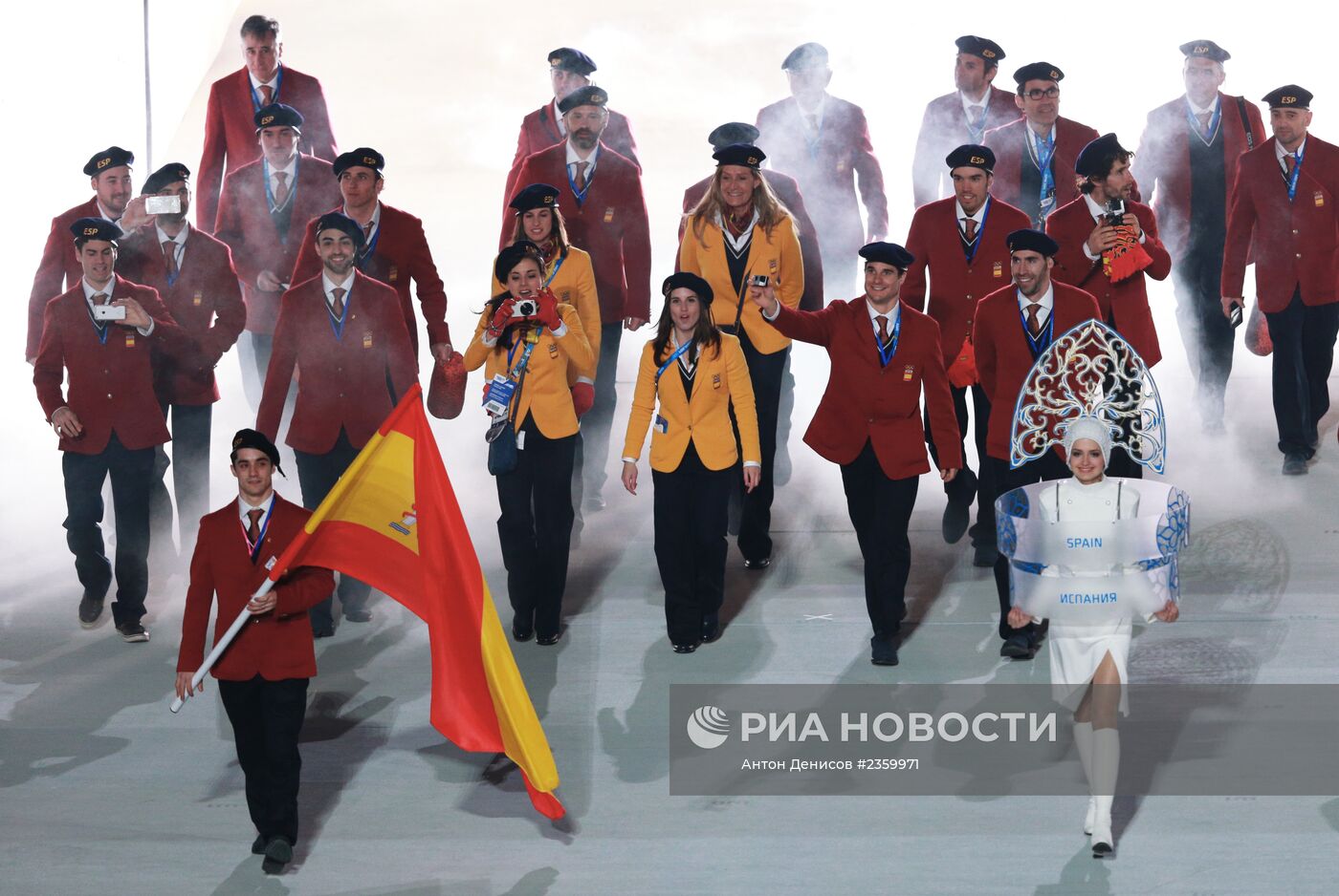 Церемония открытия XXII зимних Олимпийских игр