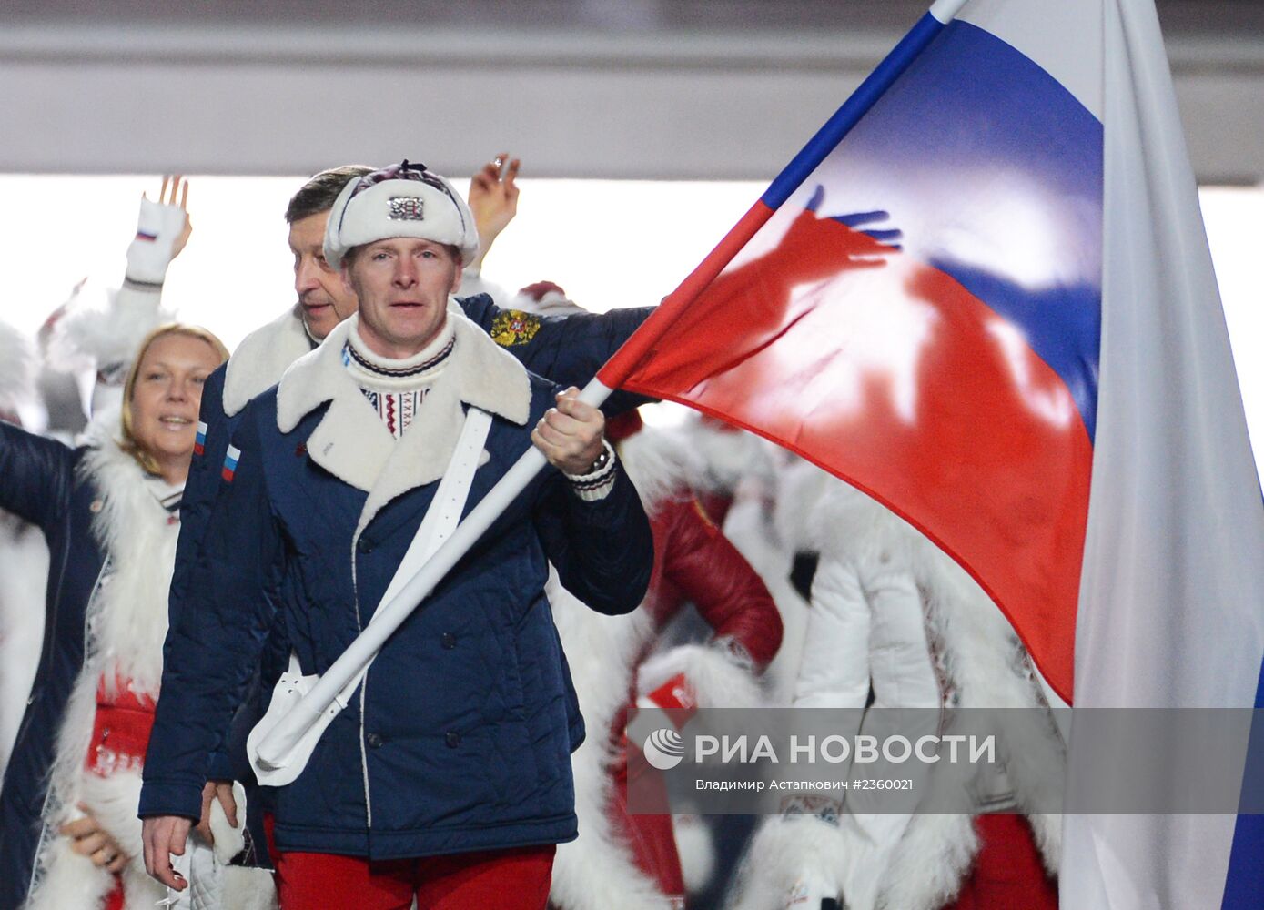 Церемония открытия XXII зимних Олимпийских игр