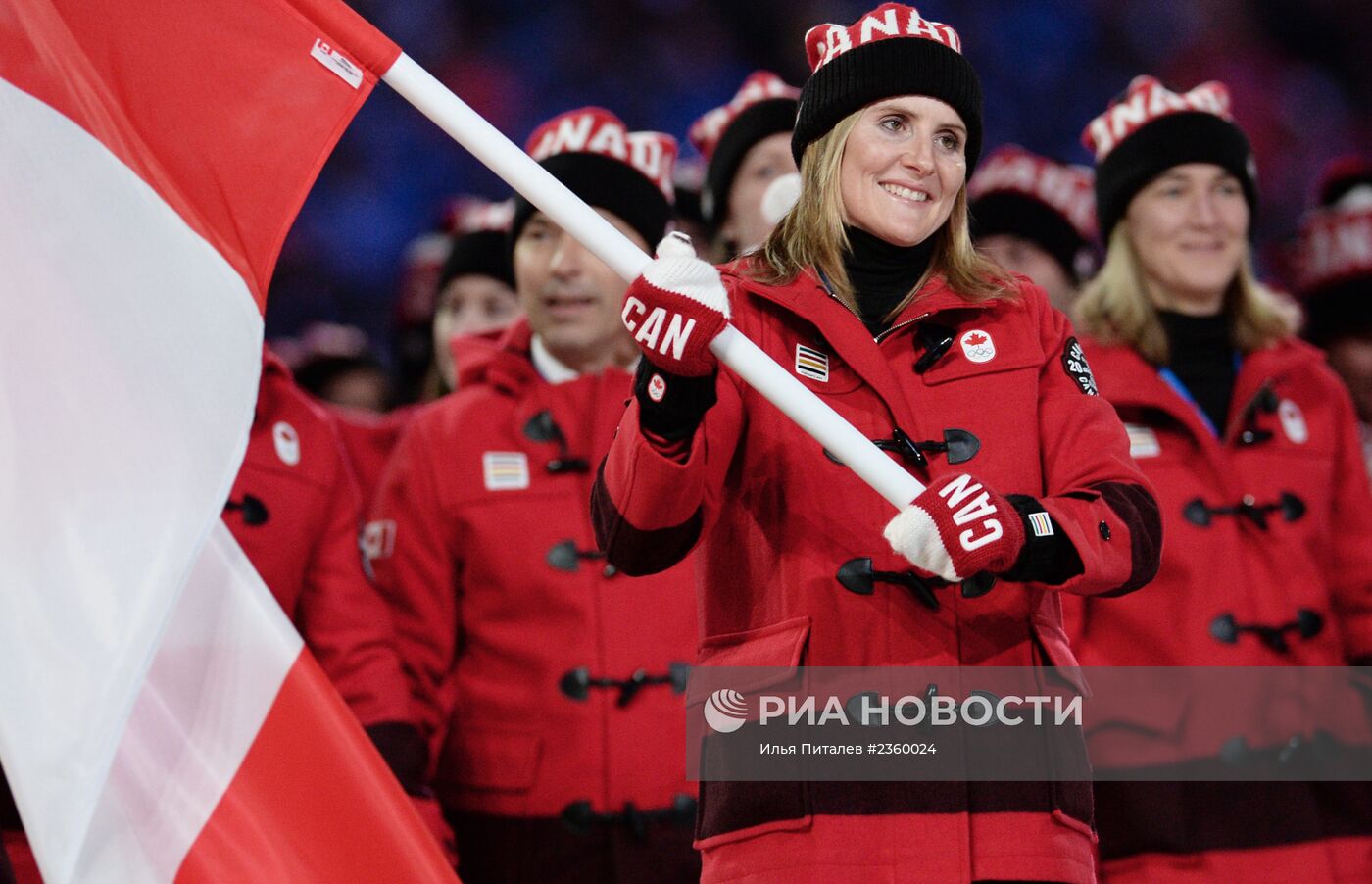 Церемония открытия XXII зимних Олимпийских игр